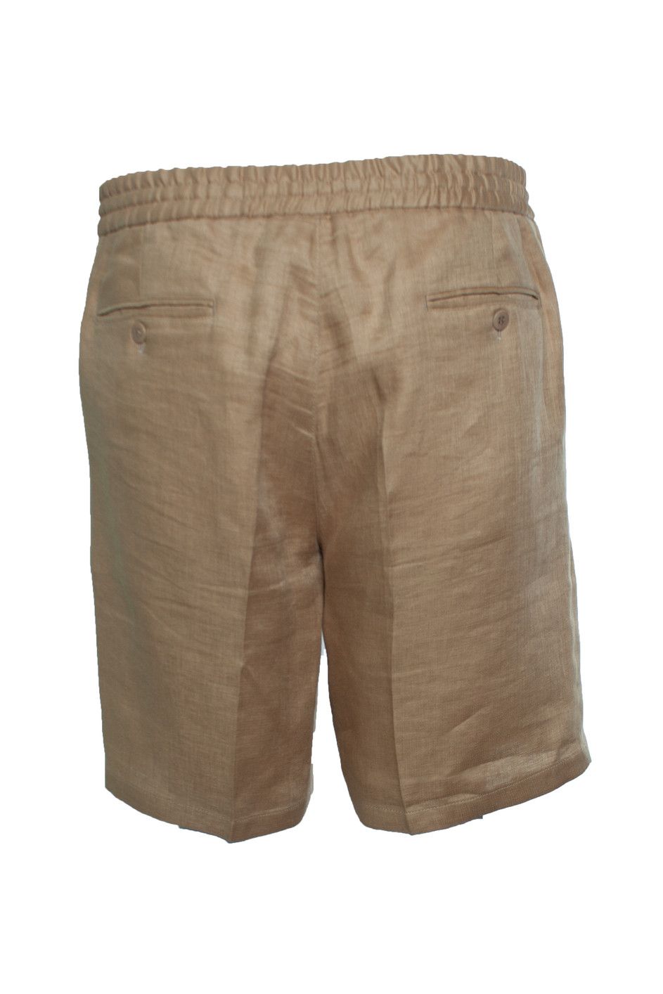 Brioni Brioni, brown linen bermuda Sidney shorts Size US 34 / EU 50 - 2 Thumbnail