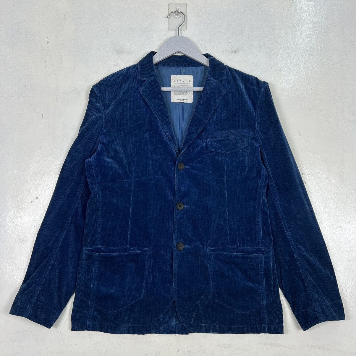 Kuro KURO CORDUROY MODERN INDIGO JACKET MADE IN JAPAN | Grailed