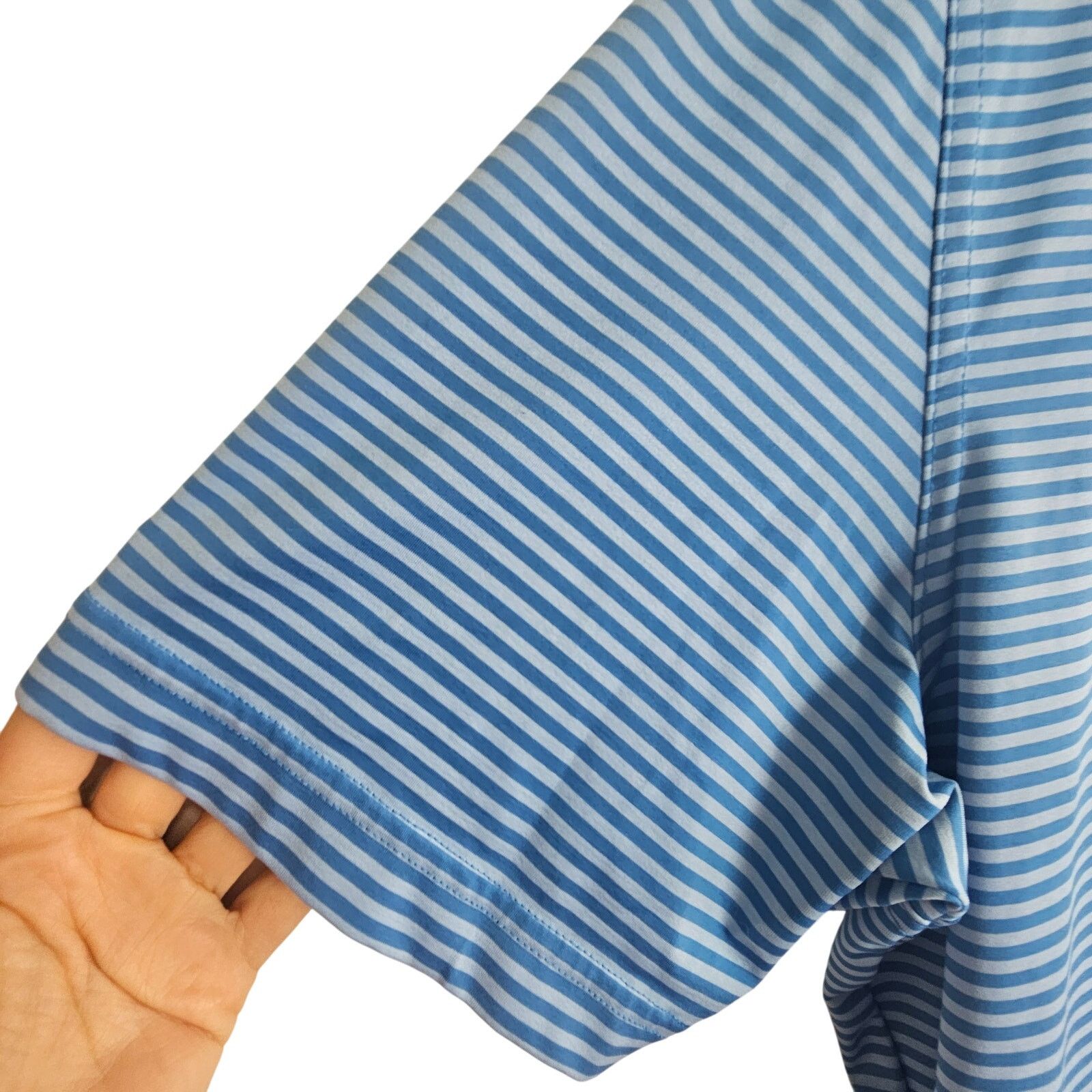 Vineyard Vines Vineyard Vines Mens Polo Shirt Striped Golf Stretch Athletic Size US L / EU 52-54 / 3 - 4 Thumbnail