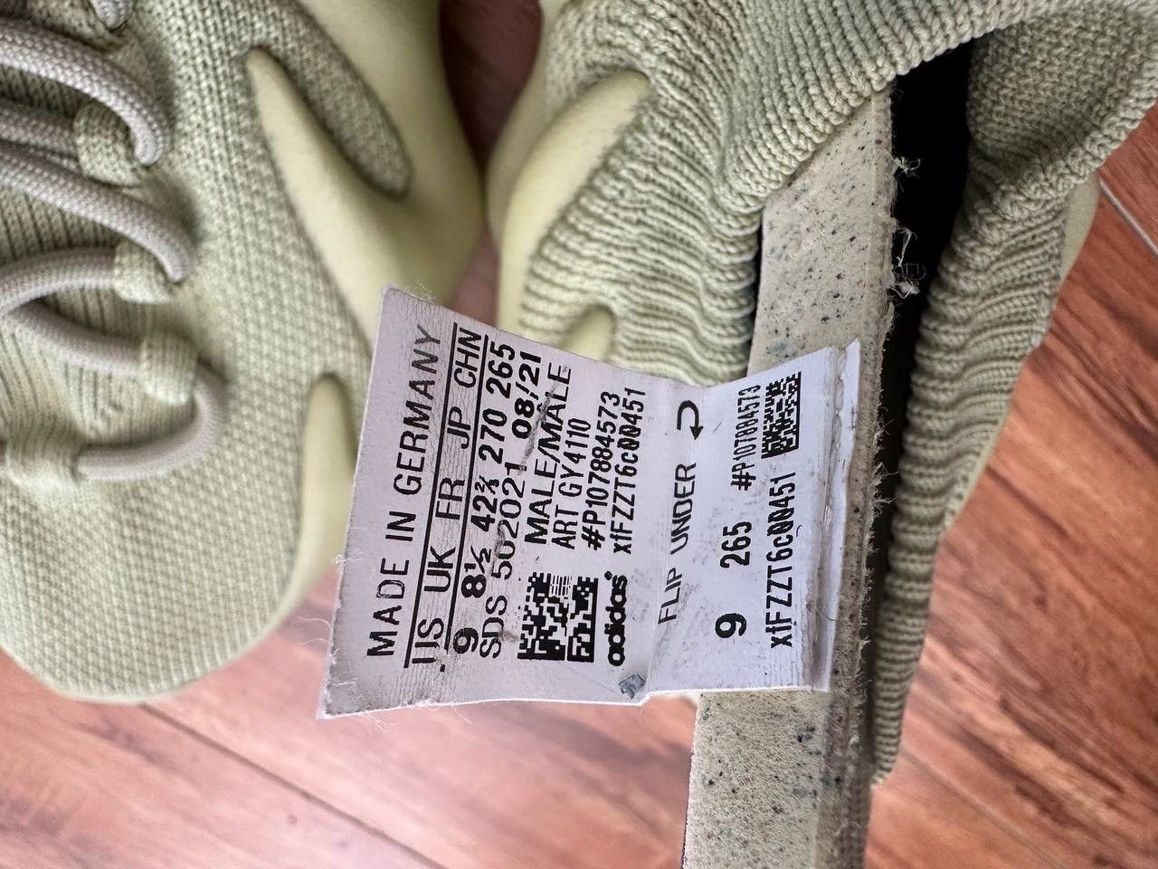 Adidas × Kanye West Adidas Yeezy Boost 350 V2 „Desert Sage“ Low top Sneakers Size US 9 / EU 42 - 8 Thumbnail