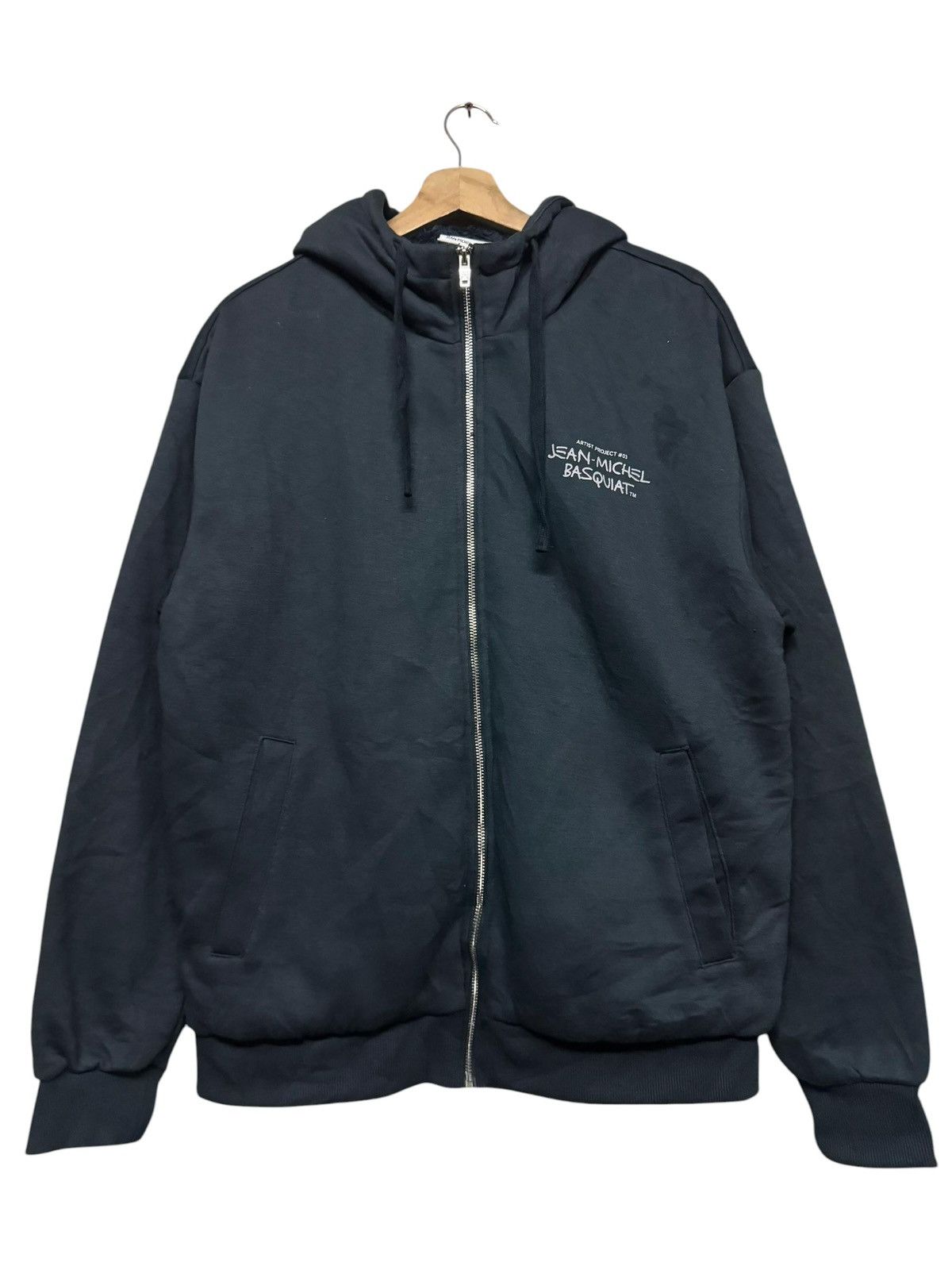 Jean-Michel Basquiat Jean-Michel Basquait Zipper Hoodies Sherpa Inner Jacket Size US L / EU 52-54 / 3 - 2 Thumbnail