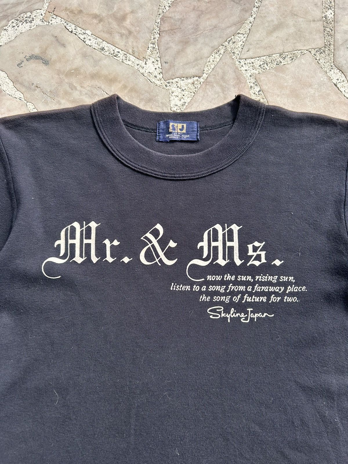 Issey Miyake 80’s Issey Miyake Mr&mrs Skyline Japan Tee Size US M / EU 48-50 / 2 - 4 Thumbnail