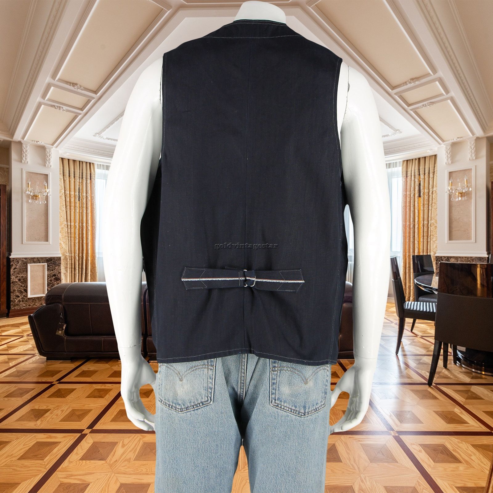 Other Rising Sun & Co Selvedge Duck Canvas Denim Workwear Vest XL Size US XL / EU 56 / 4 - 4 Thumbnail