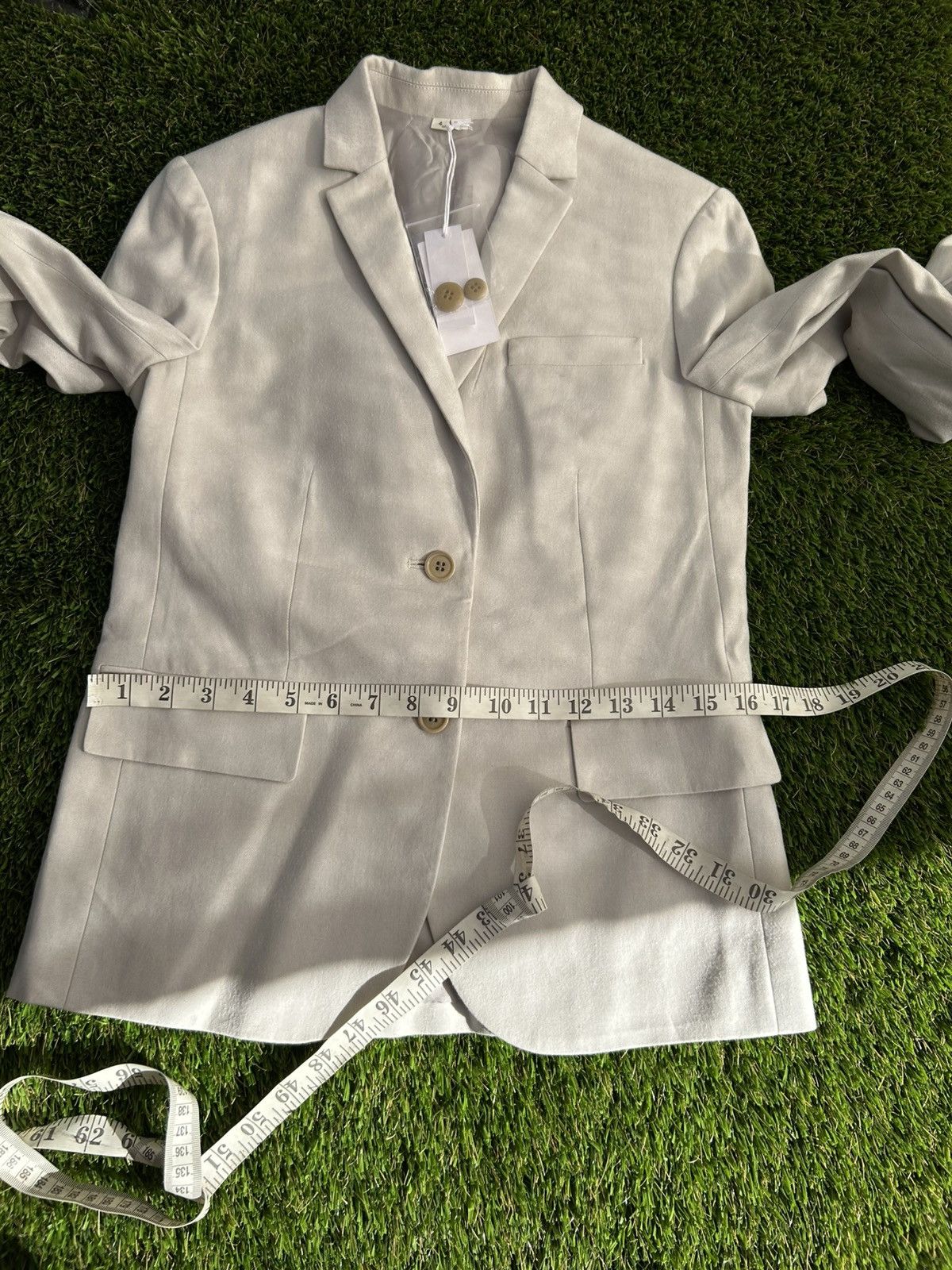 Helmut Lang Helmut Lang Two Button Blazer Womens Blazer Jacket Size XS / US 0-2 / IT 36-38 - 12 Thumbnail