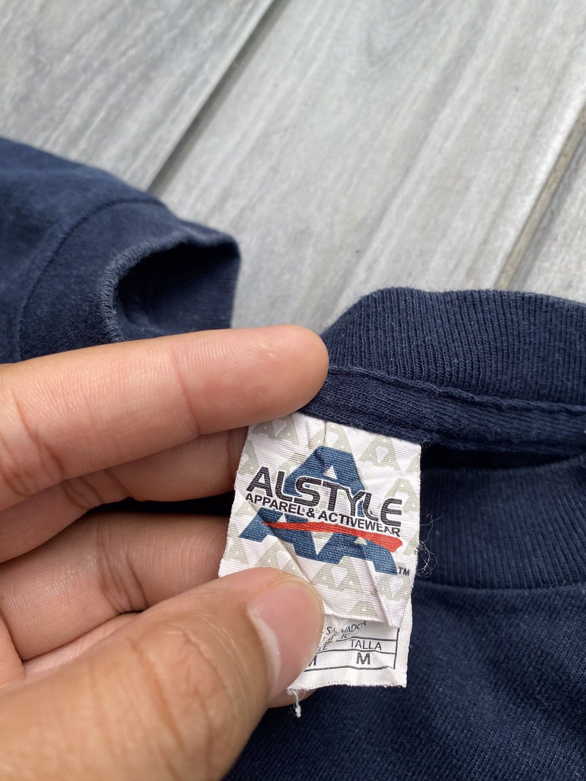 Alstyle × Vintage Vintage NYPD Newyork Police Department Swat Tee Size US M / EU 48-50 / 2 - 6 Thumbnail