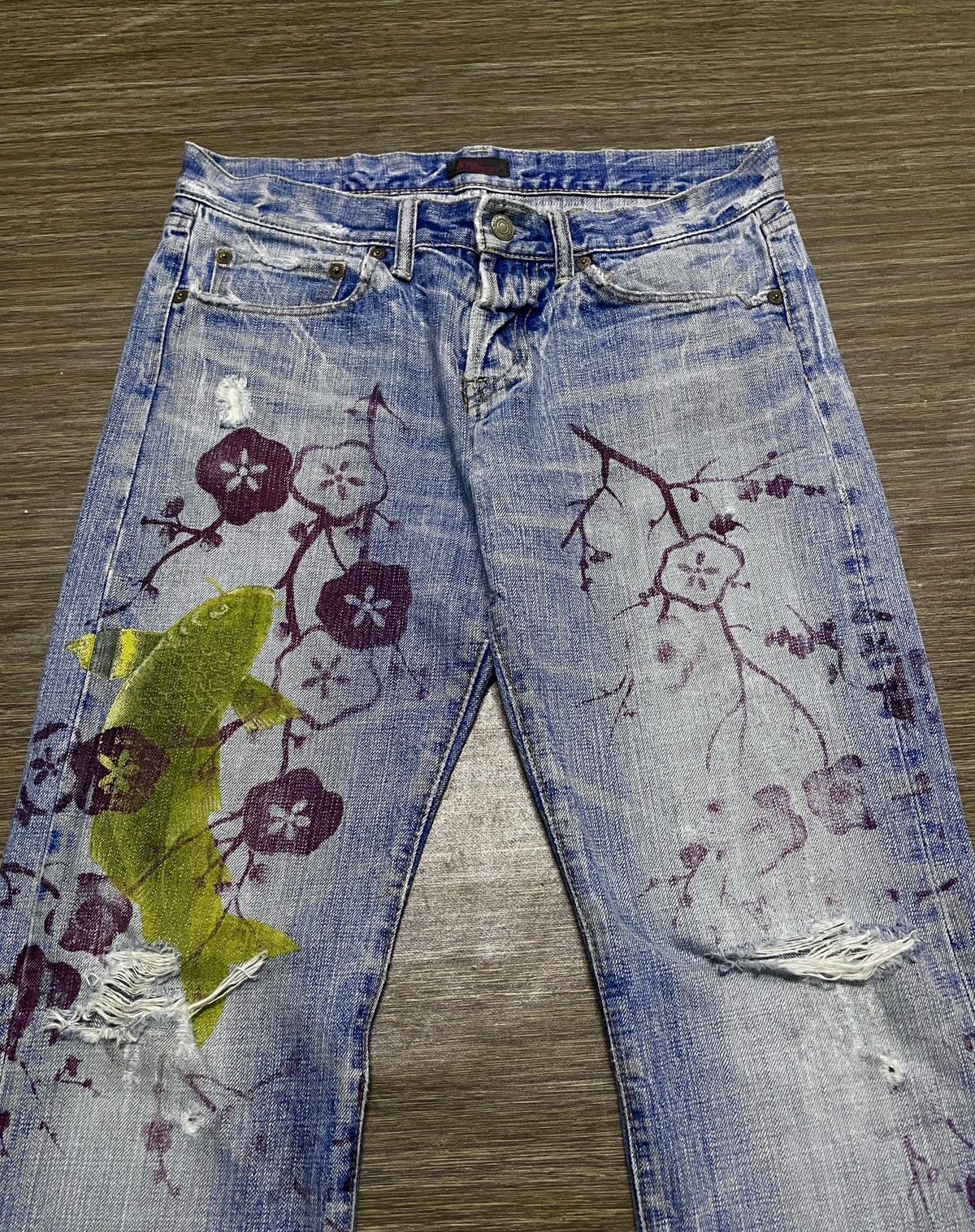 Japanese Brand Rare Vintage Japanese Brand Kyo Factory Jeans 1990s Size US 30 / EU 46 - 3 Thumbnail