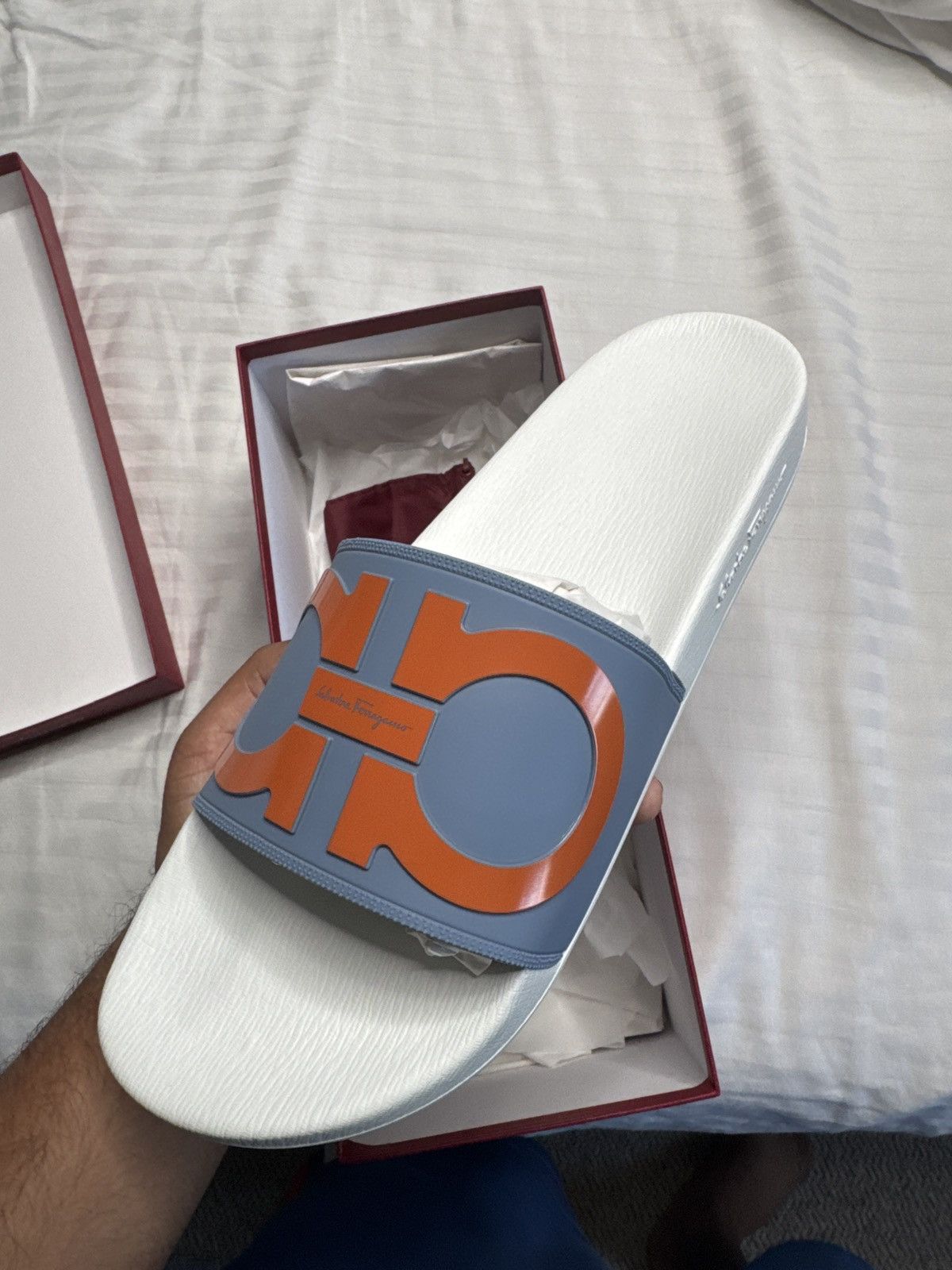 Salvatore Ferragamo Salvatore Ferragamo Slides Size US 13 / EU 46 - 4 Thumbnail