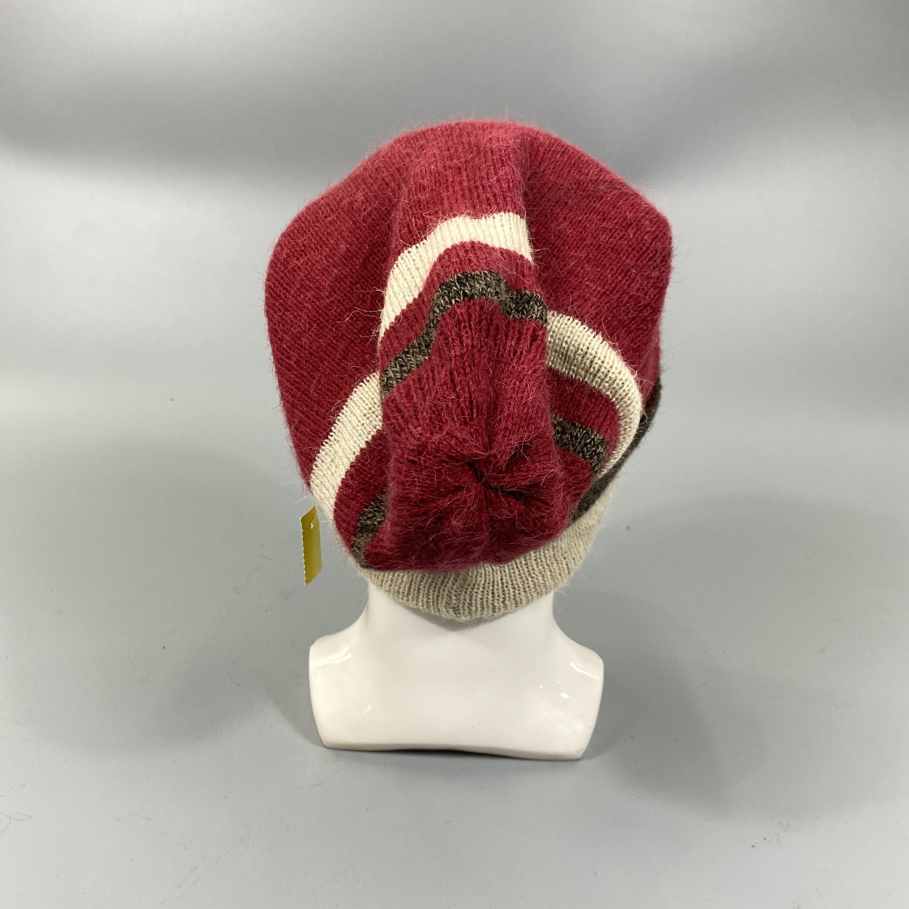 Japanese Brand Stripped Beanie -BN686 Size ONE SIZE - 4 Thumbnail