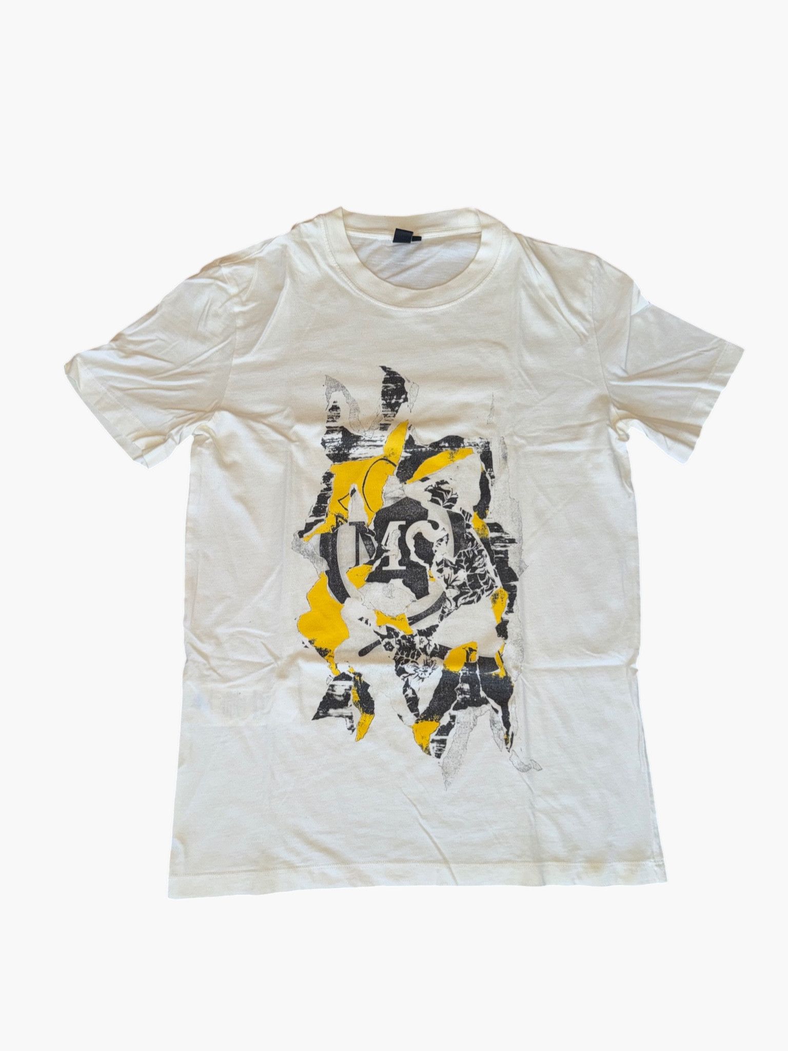 MCQ ⚡ McQ - Graphic Print Designer Tee (Black/Yellow) Size US S / EU 44-46 / 1 - 1 Thumbnail