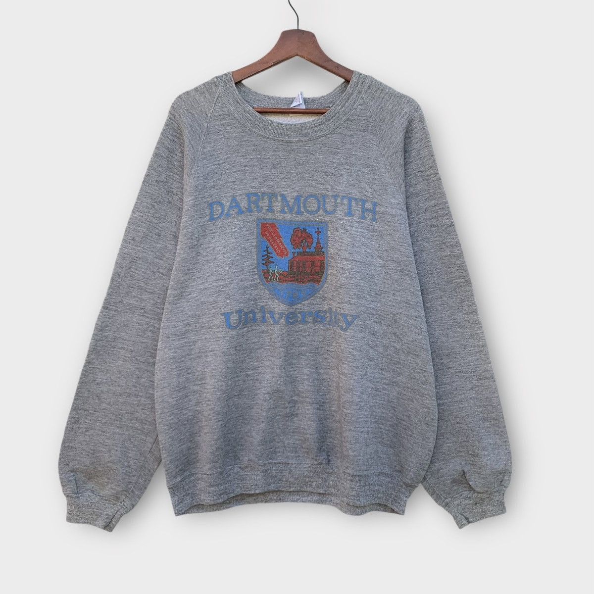 Russell Athletic Rare! Vintage 1980s Dartmouth University crewneck Size US L / EU 52-54 / 3 - 1 Thumbnail