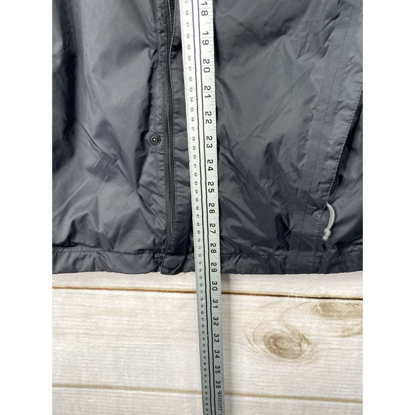 Rains Columbia Omni-Tech Rain Jacket Mens M Black Gray Waterproof Fully Seam Sealed Jacket Size US M / EU 48-50 / 2 - 5 Thumbnail