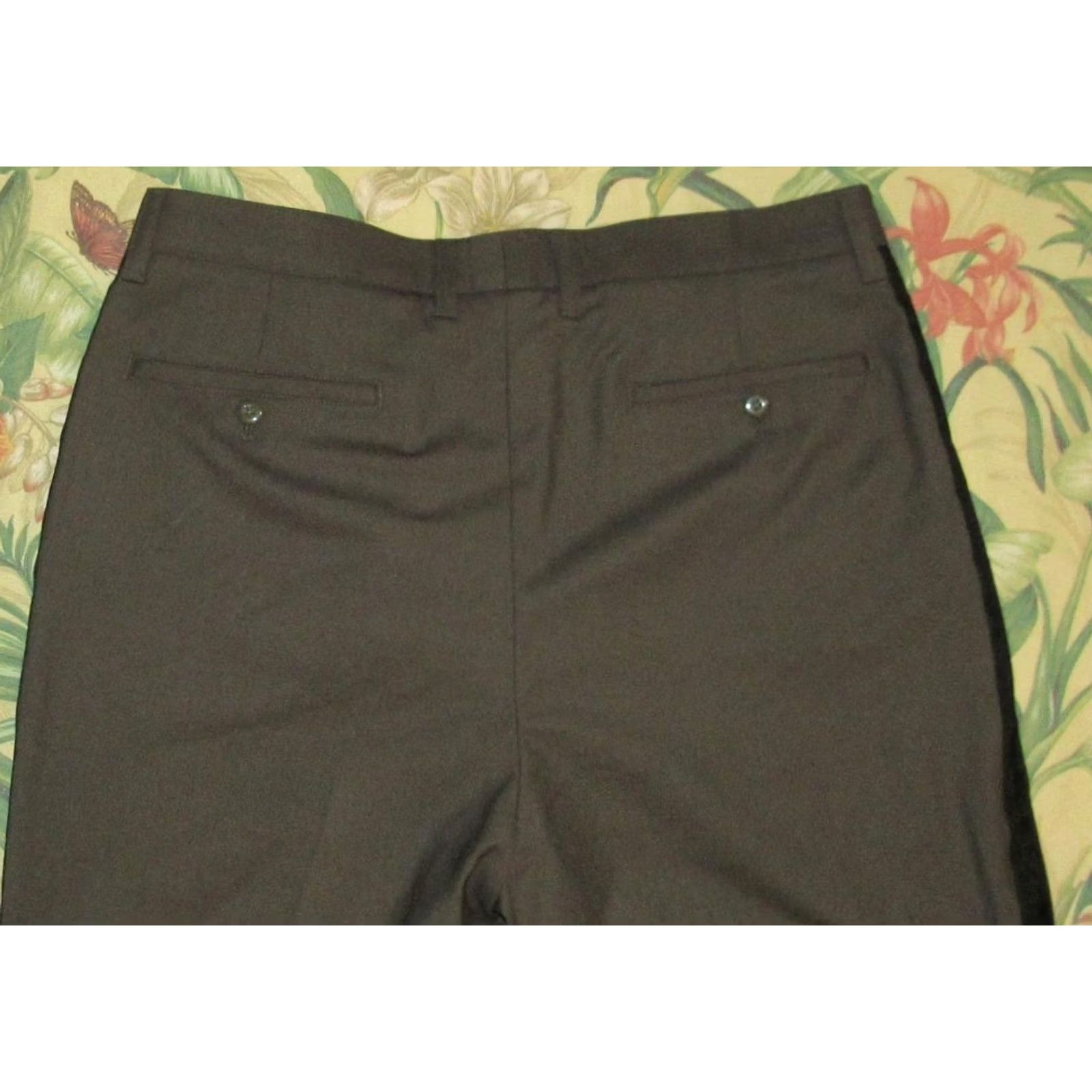 Todd Snyder Todd Snyder Wool Olive Pintuck Trousers Dress Pants 36 x 28 NWT Men Size US 36 / EU 52 - 4 Thumbnail