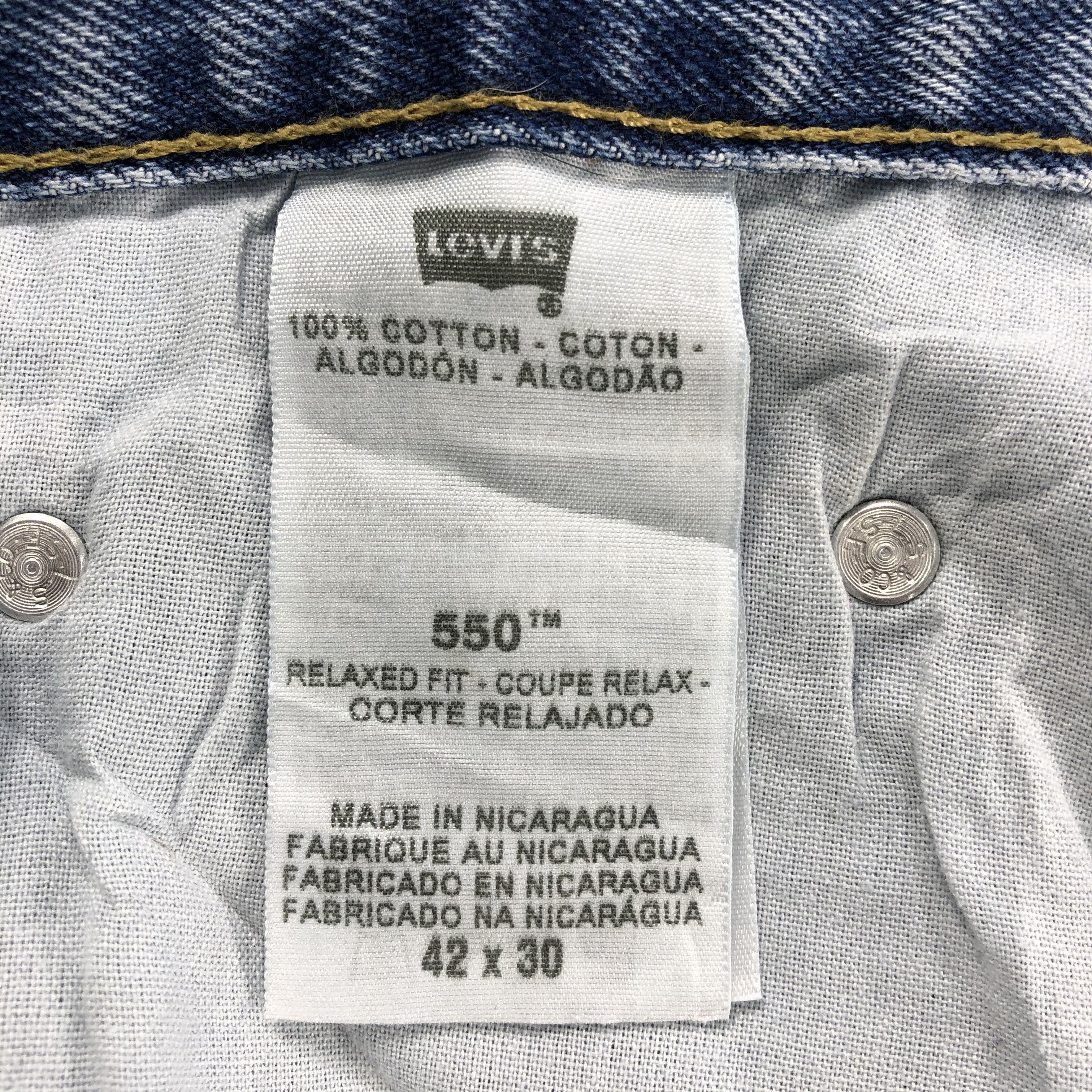 Levi's × Vintage Vintage Blue Wash Levis 550 Jeans-JM1807 Size US 40 / EU 56 - 9 Thumbnail