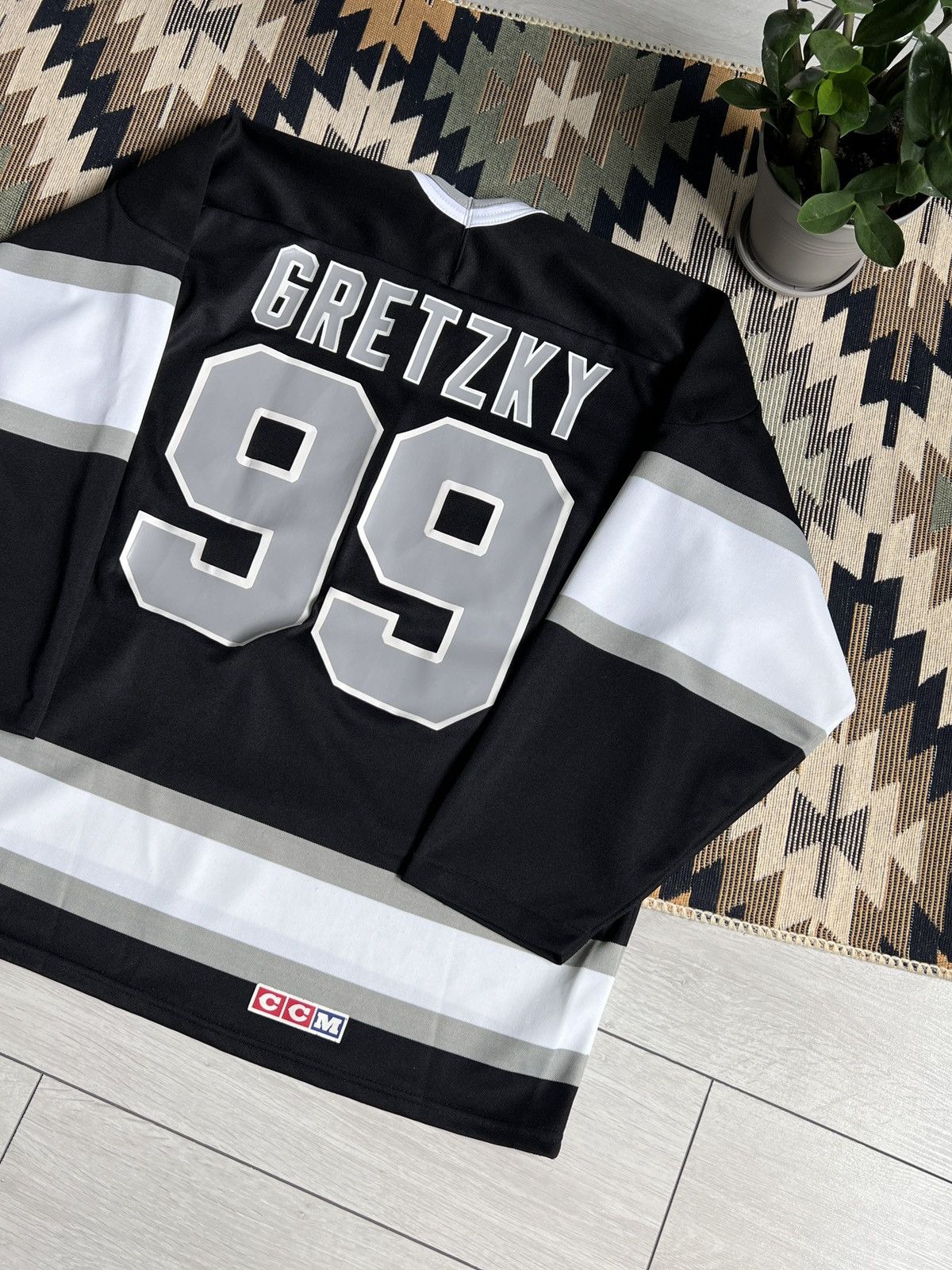 Other ❗️RARE❗️Vintage Wayne Gretzky Los Angeles Kings Jersey Size US XL / EU 56 / 4 - 12 Thumbnail