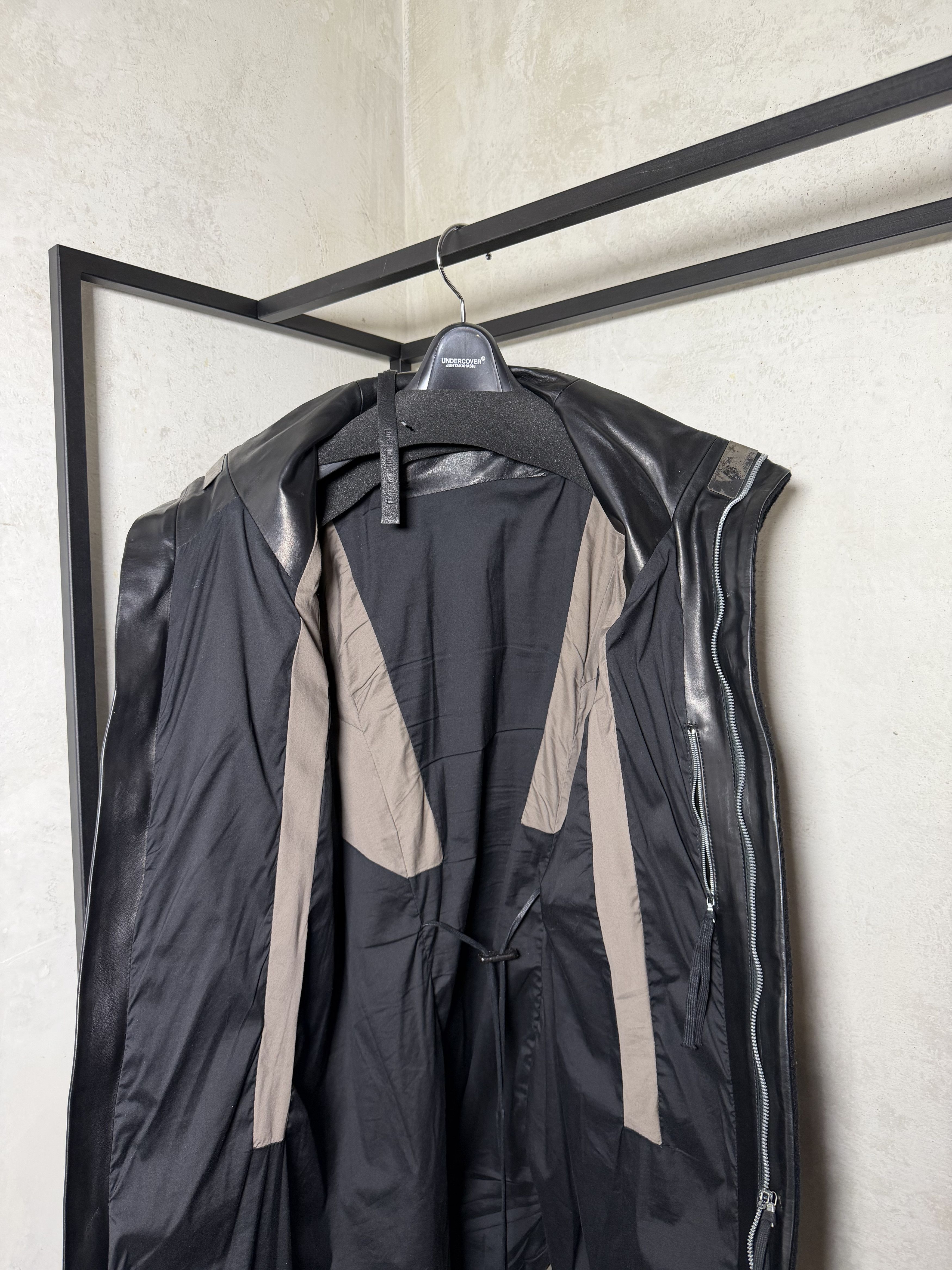 Boris Bidjan Saberi Boris Bidjan Saberi J1 Black Boch Skin Metal Clip Jacket Size US XL / EU 56 / 4 - 10 Thumbnail