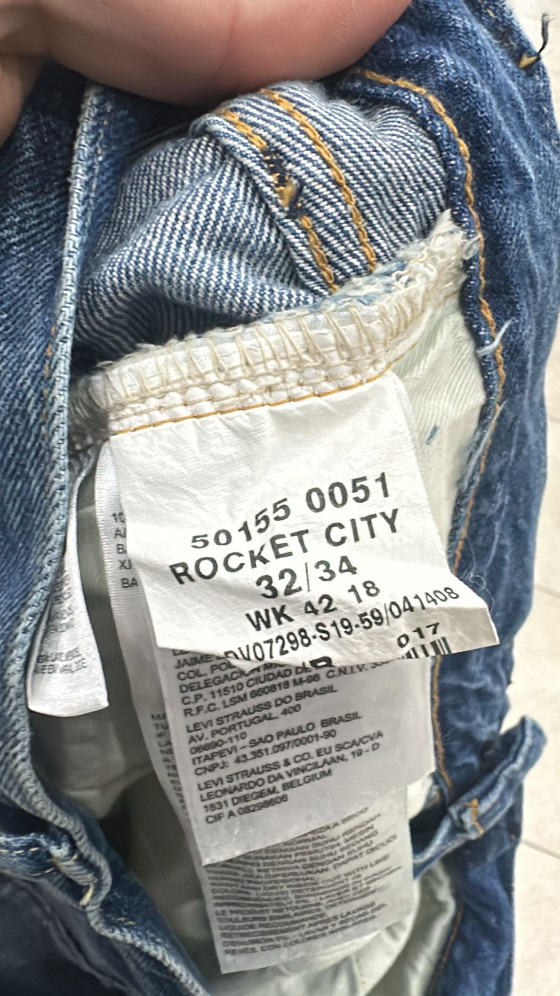 Levi's Vintage Clothing LVC Levi's Vintage Clothing 1955 501XX BigE Selvedge Jeans Size US 32 / EU 48 - 9 Thumbnail