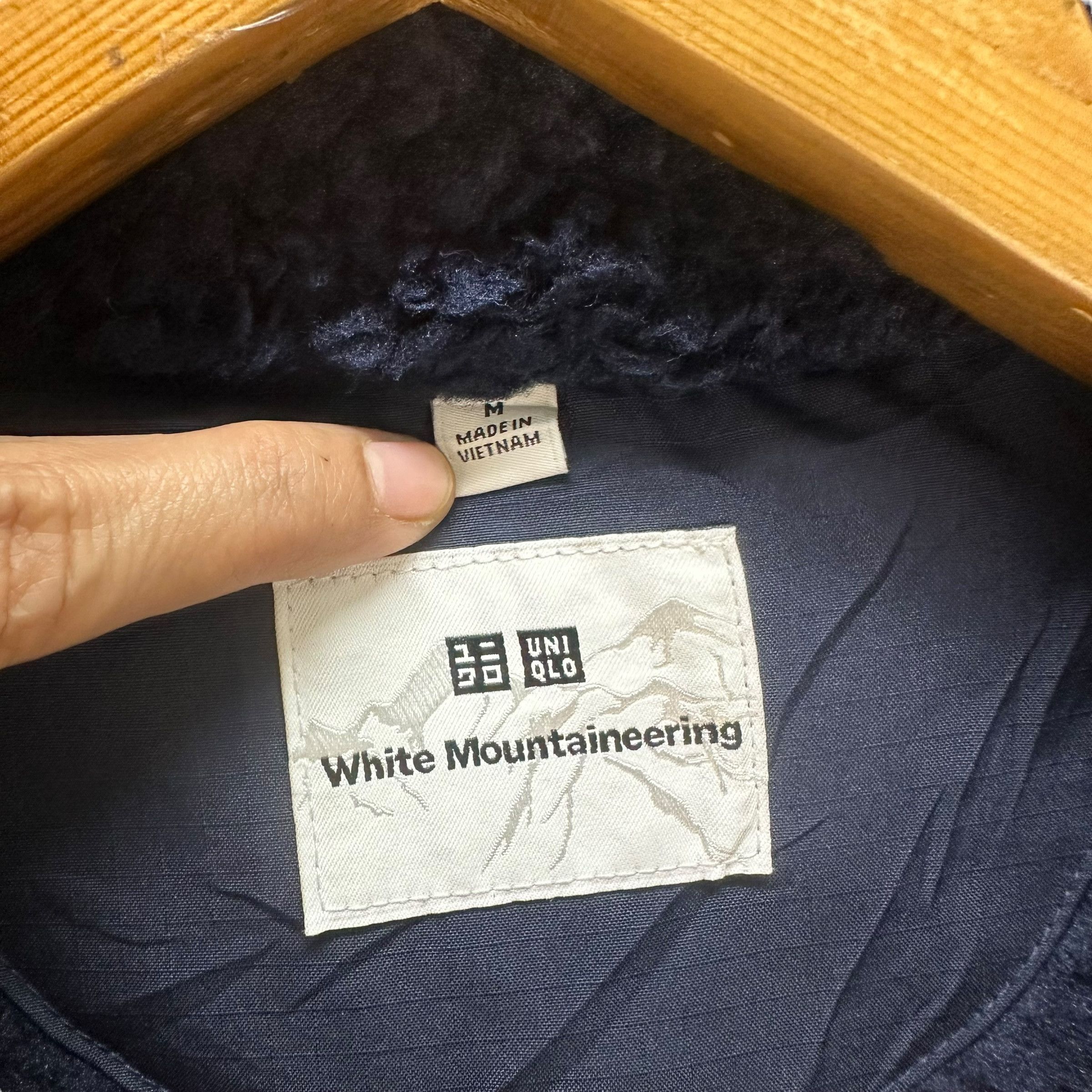 Uniqlo × White Mountaineering White Mountaineering Half Button Pullover Fleece #8956-42 Size US M / EU 48-50 / 2 - 6 Thumbnail