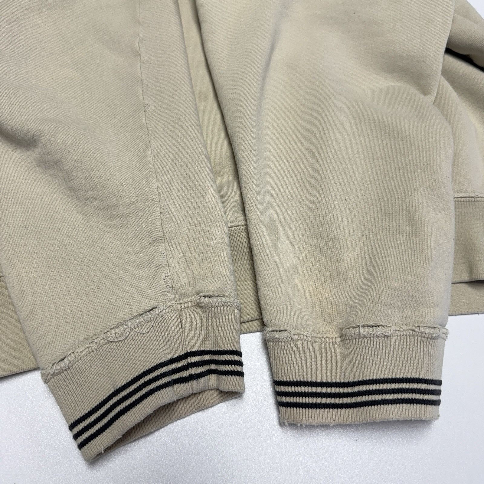 Adidas × Vintage Vintage 90s Adidas Sweatshirt Mens 2XL Beige Crew Neck Embro Size US XXL / EU 58 / 5 - 13 Thumbnail