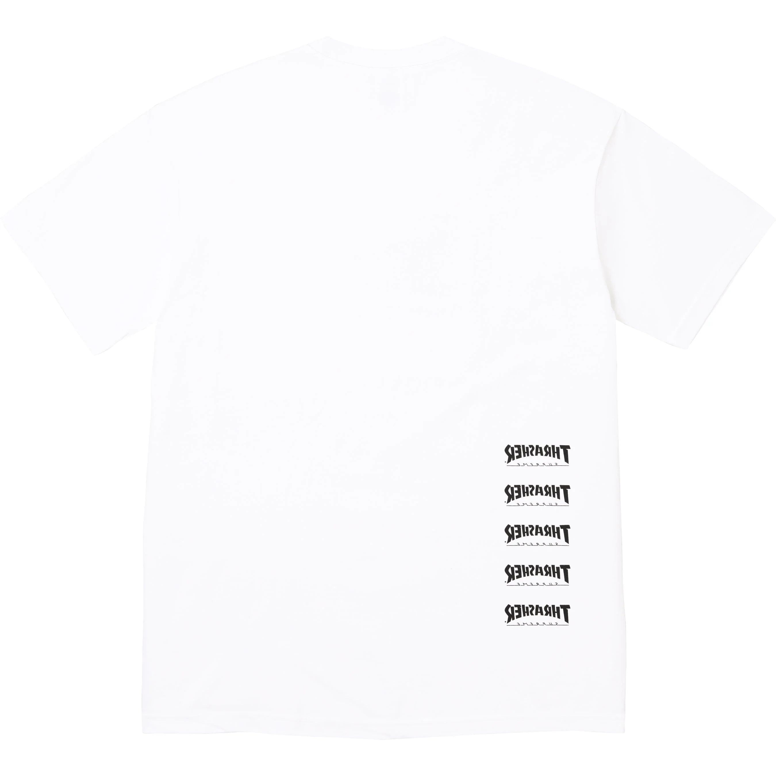 Supreme × Thrasher Supreme Thrasher Back Tail Tee Size US XXL / EU 58 / 5 - 2 Thumbnail