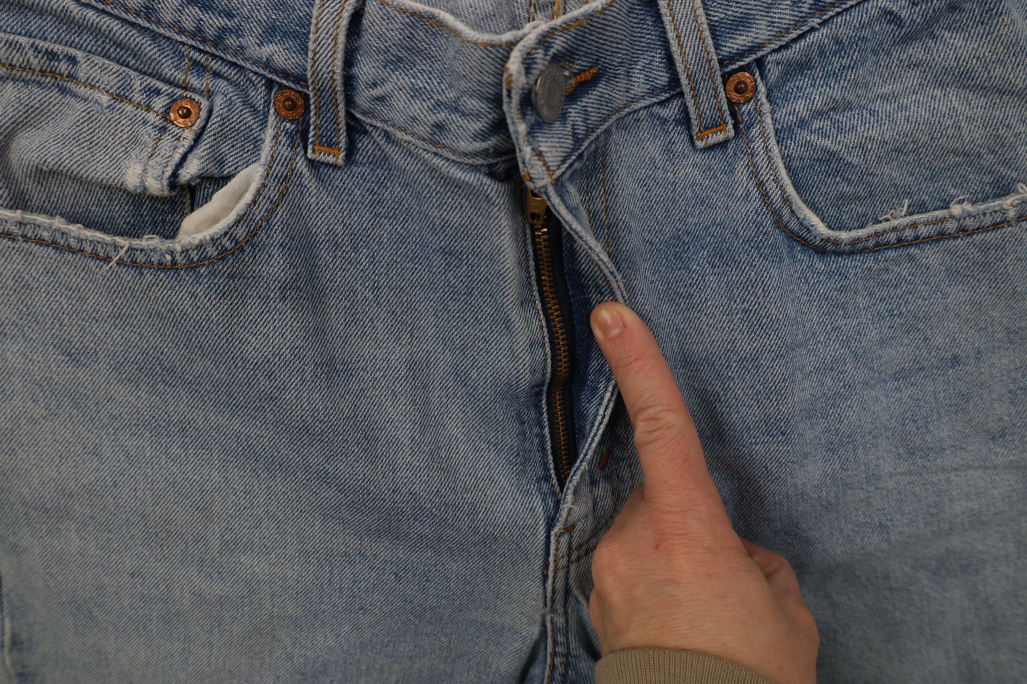 Levi's Vintage 90s Levis 512 Slim Taper Fit Denim Jeans Blue Size US 34 / EU 50 - 7 Thumbnail