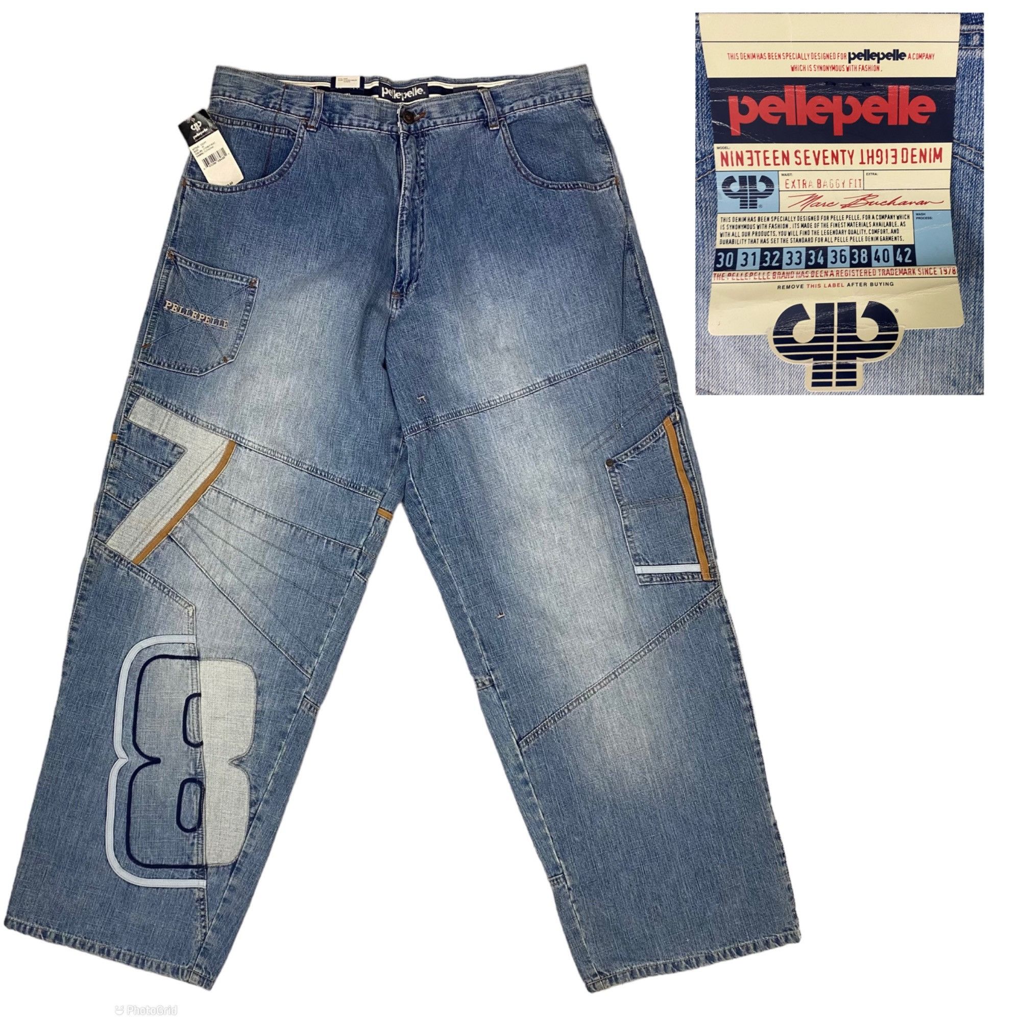 Pelle Pelle Vintage Deadstock Pelle Pelle Marc Buchman 1978 Extra Baggy Size US 40 / EU 56 - 1 Thumbnail