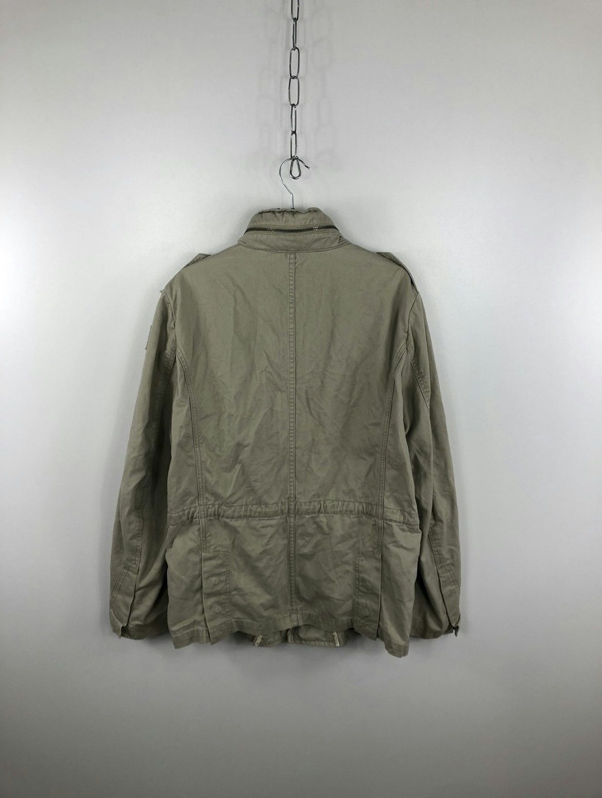 Diesel × Vintage Vintage Diesel Hooded Jacket Grey Size XL Size US XL / EU 56 / 4 - 2 Thumbnail