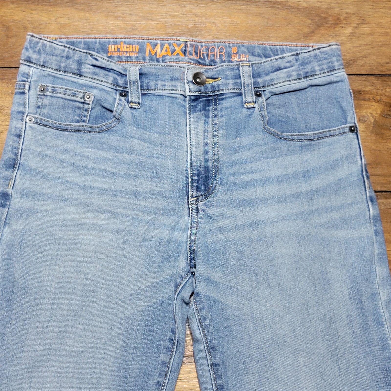 Urban Pipeline Urban Pipeline Max Wear Denim Jeans - Size 16 Slim Size 38" / US 16 / IT 52 - 2 Thumbnail