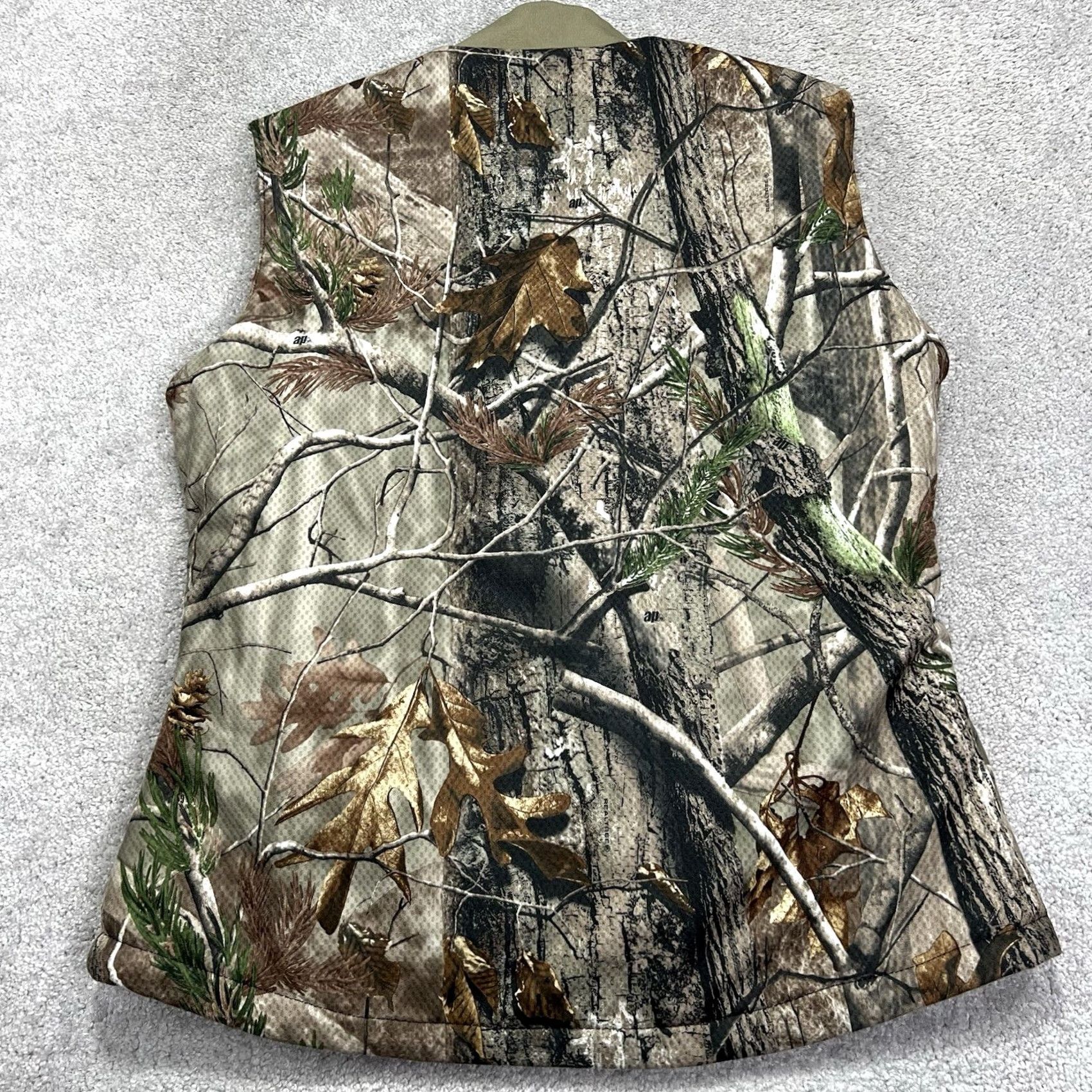 Vintage SHE Outdoor Vest Jacket Womens XL Brown Green Camo Reversible Camouflage Outdoor Size XL / US 12-14 / IT 48-50 - 5 Thumbnail