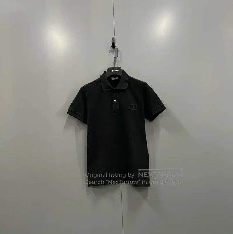 Dior Dior Black Cotton Short Sleeve Polo . Size XS / US 0-2 / IT 36-38 - 1 Thumbnail
