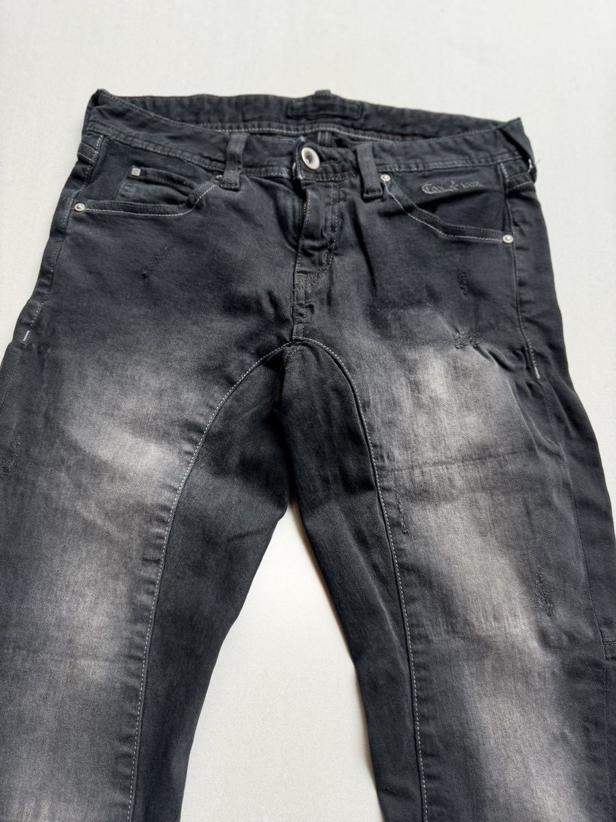 Japanese Brand Cook lace up flare jeans Size US 26 / EU 42 - 3 Thumbnail