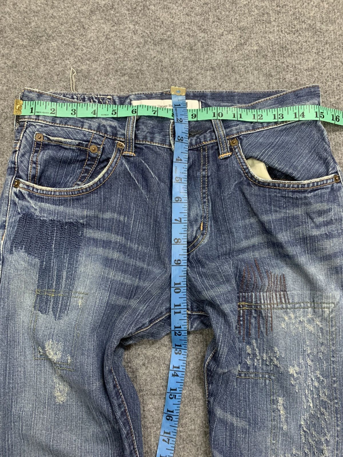 Edwin DISTRESSED EDWIN BORO DESIGN. Size US 30 / EU 46 - 4 Thumbnail