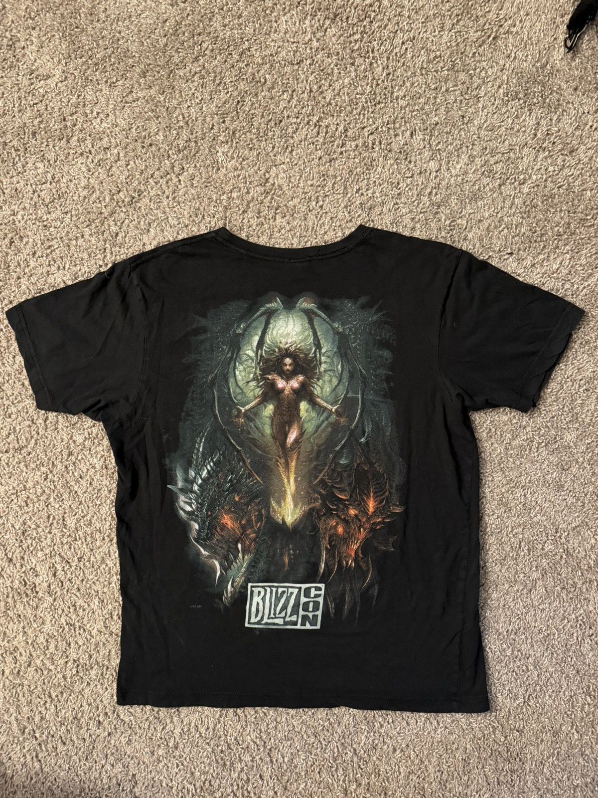 Vintage BlizzCon 2010 Shirt Men L World Of Warcraft Starcraft Size US L / EU 52-54 / 3 - 1 Thumbnail