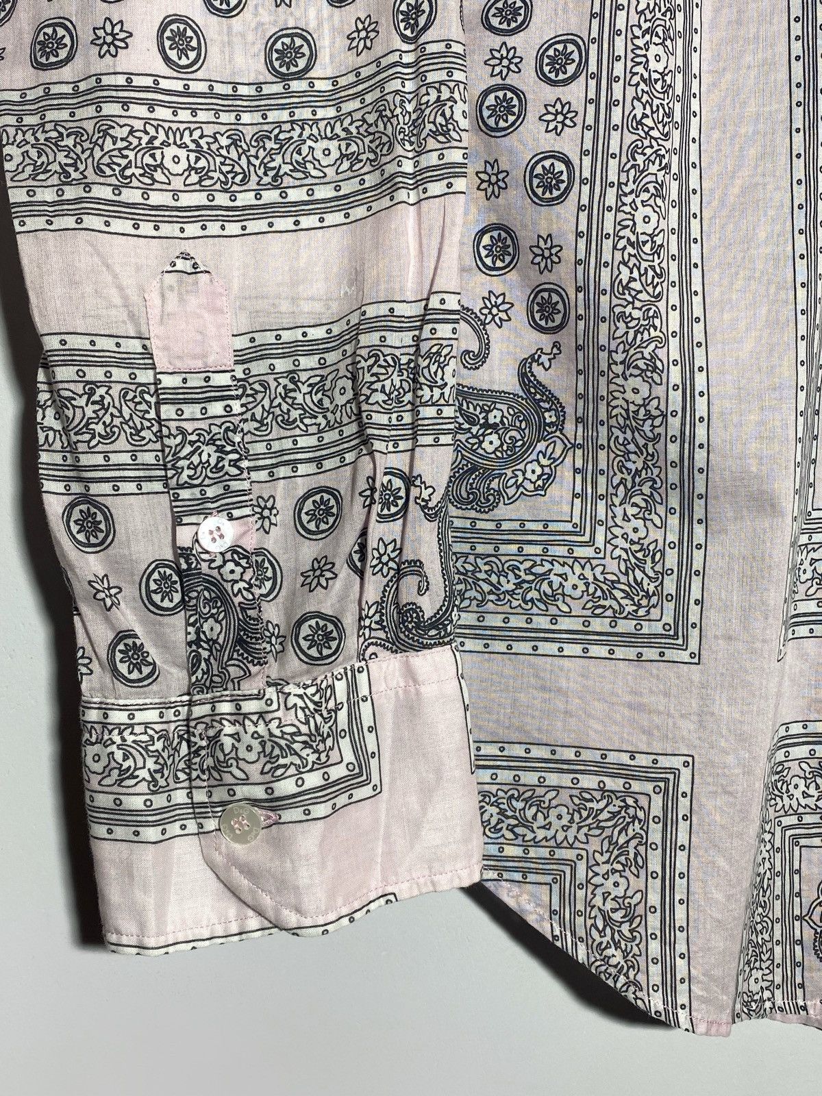 Dolce & Gabbana Dolce&Gabbana Paisley Bandana Long Sleeve Shirt Men’s Size US S / EU 44-46 / 1 - 8 Thumbnail