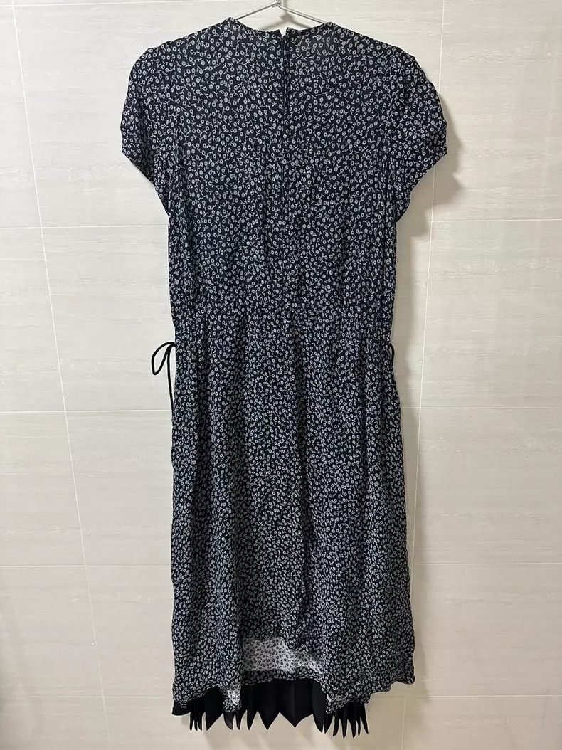 Comme des Garcons Comme Des Garcons Ninomiaki Floral Dress Pleated Size S / US 4 / IT 40 - 4 Thumbnail