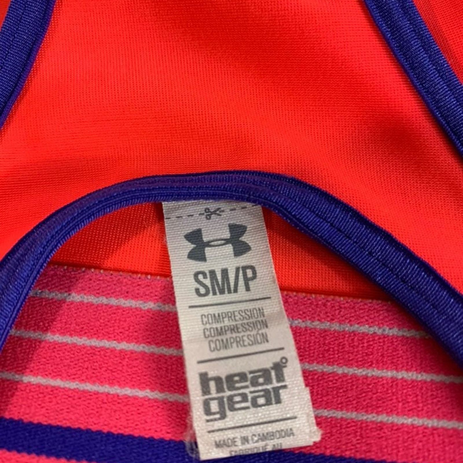 Under Armour Under Armor Heat Hear Compression Sports Bra Women's Small Size S / US 4 / IT 40 - 4 Thumbnail