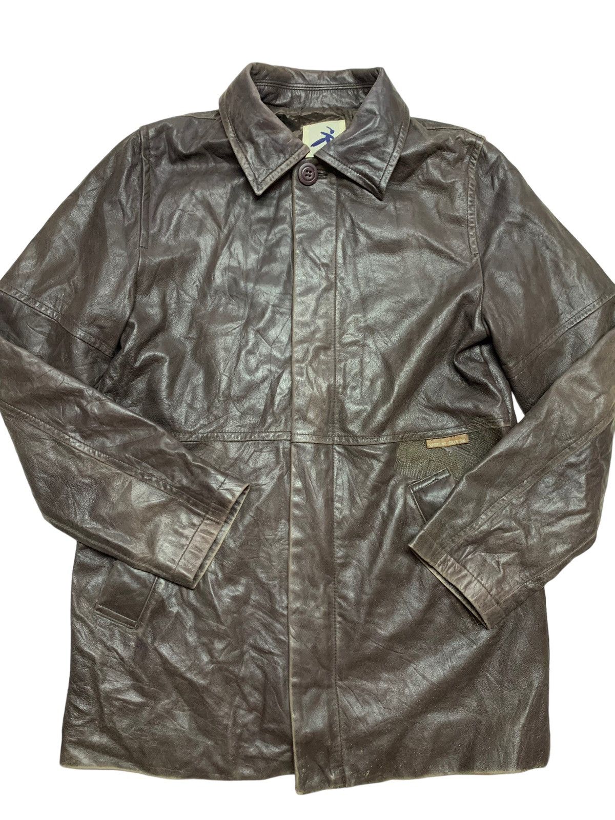 Hai Sporting Gear Vintage 80s brown real leather jacket Size S / US 4 / IT 40 - 6 Thumbnail