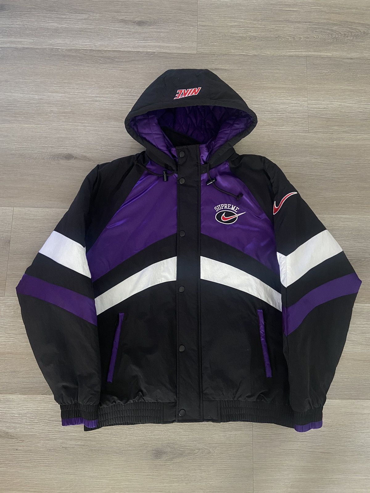 Nike Supreme Hooded Sport Jacket Grailed