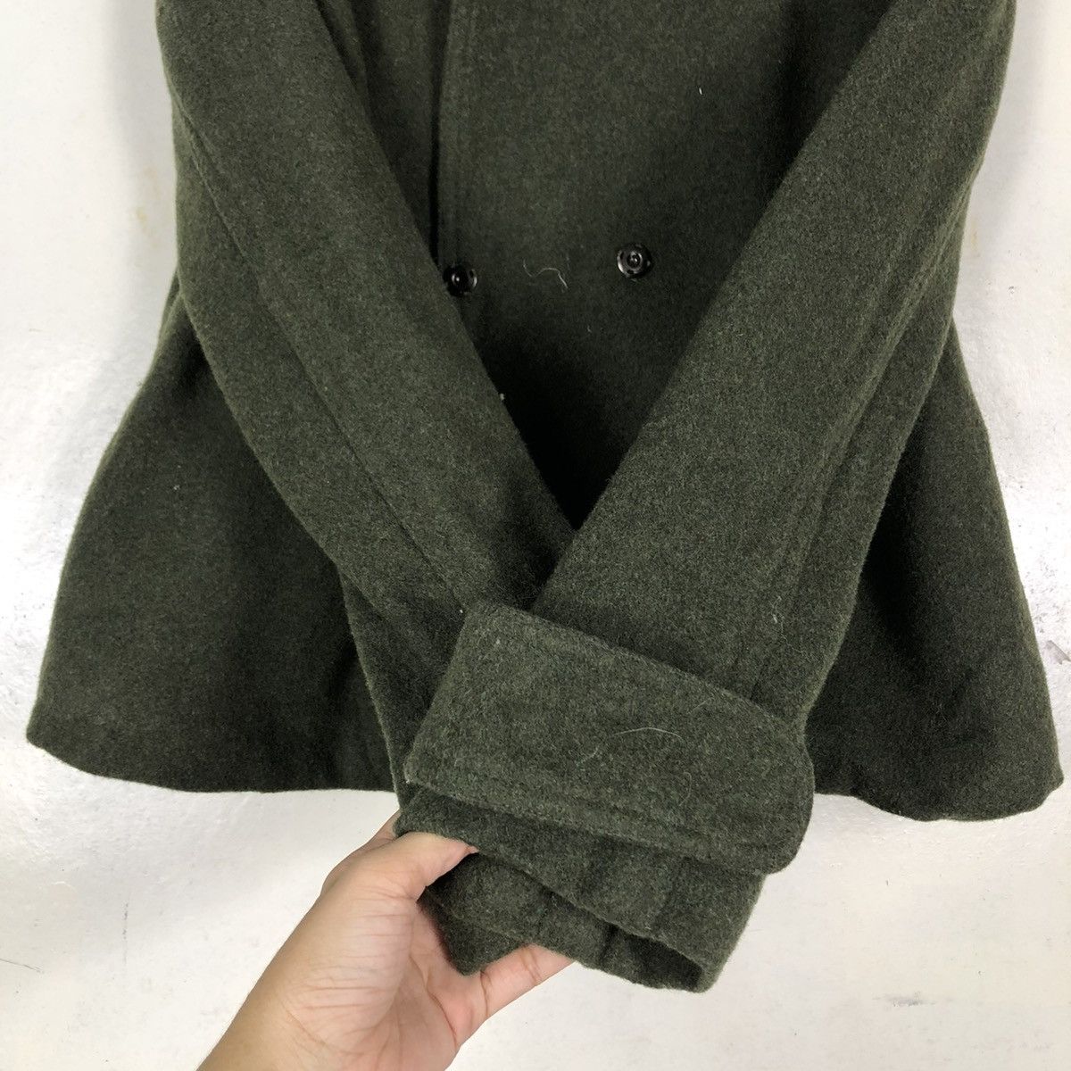 Japanese Brand 🔥CROPPED WOOL BIKER JACKET MIFREL JAPAN ISSEY MIYAKE Size US M / EU 48-50 / 2 - 15 Thumbnail