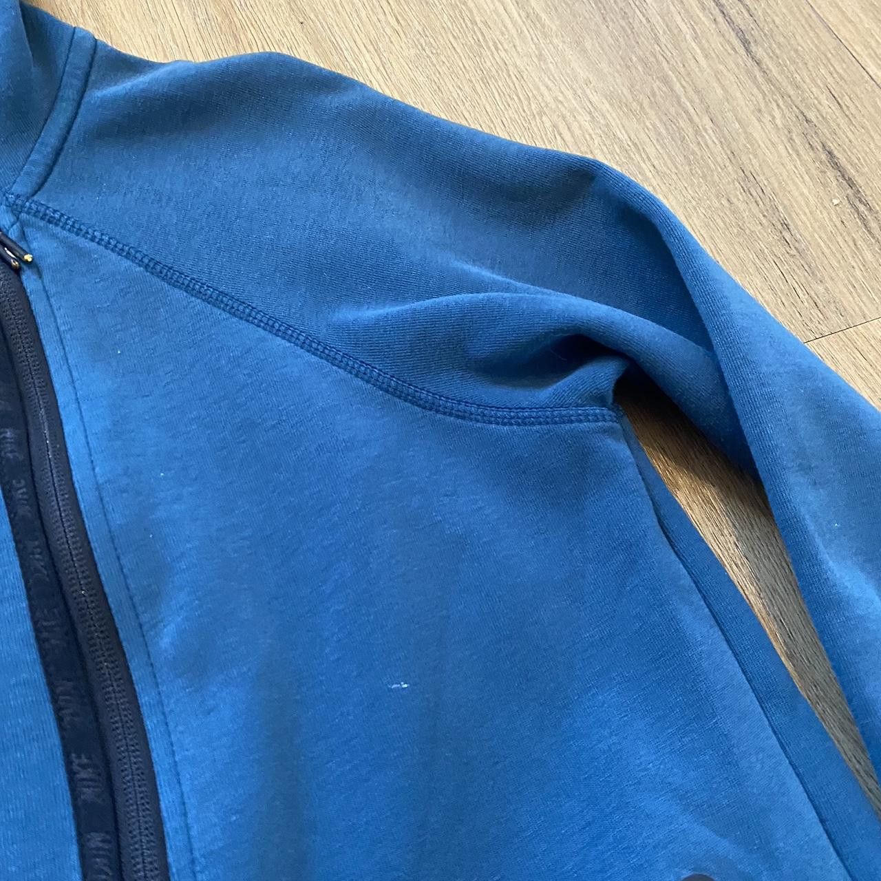 Nike Nike blue and black tech fleece hoodie Size US S / EU 44-46 / 1 - 8 Thumbnail