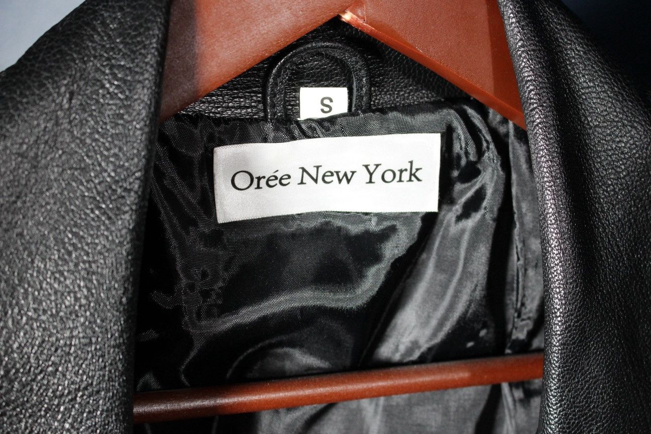 Oree New York BLACK BIKER JACKET Size US S / EU 44-46 / 1 - 3 Thumbnail