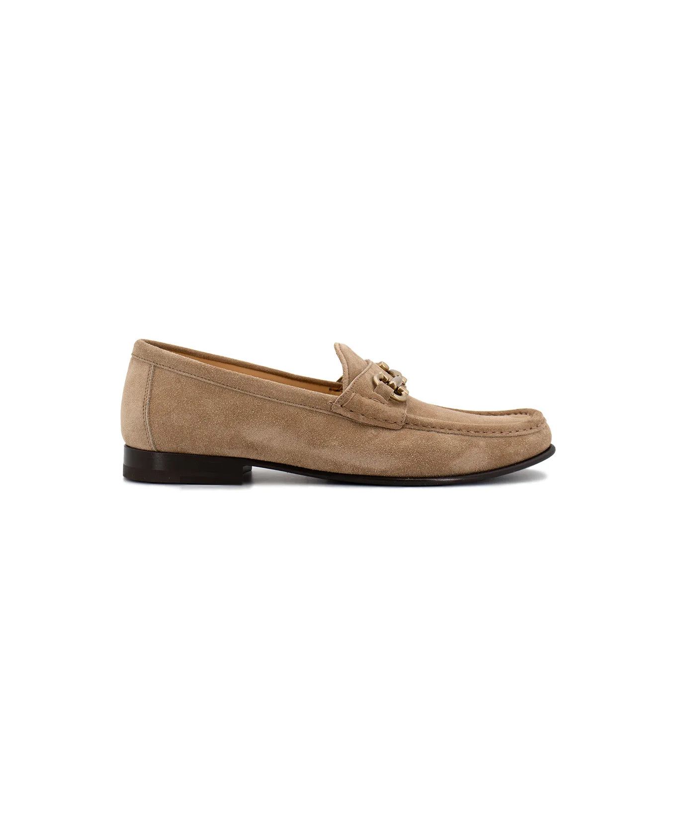 Brunello Cucinelli o1gr1nt0525 Suede Loafers in Medium Brown Size US 8 / EU 41 - 1 Thumbnail