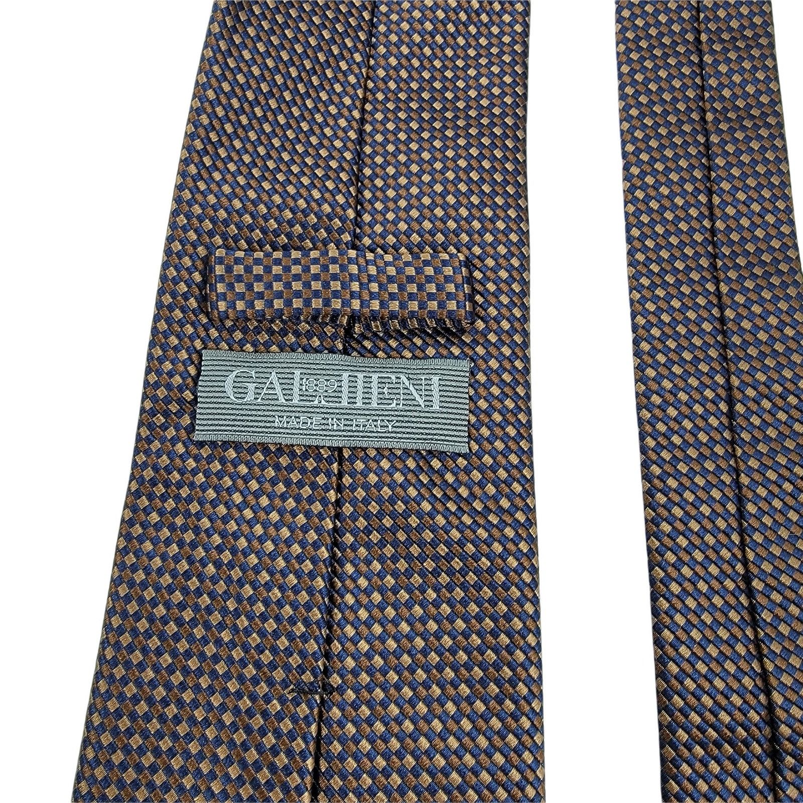 Other Gallieni 1889 silk printed designer tie multi color 55.5" Size ONE SIZE - 4 Thumbnail