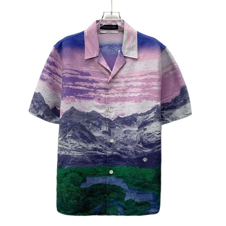Louis Vuitton Louis Vuitton 22 colour block landscape printed cotton lap Size US M / EU 48-50 / 2 - 1 Thumbnail