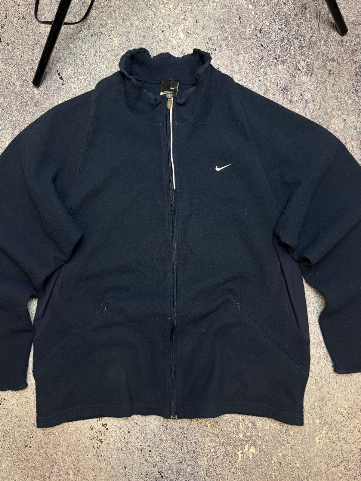 Nike × Vintage 💥Y2K NIKE FLEECE VINTAGE OUTDOOR Size US XL / EU 56 / 4 - 4 Thumbnail