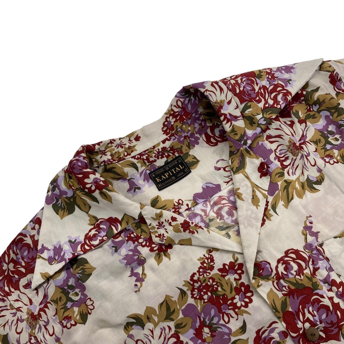 Kapital kapital Rangle Color Aloha Shirt Open Color Shirt K2405SS202 Size US M / EU 48-50 / 2 - 3 Thumbnail