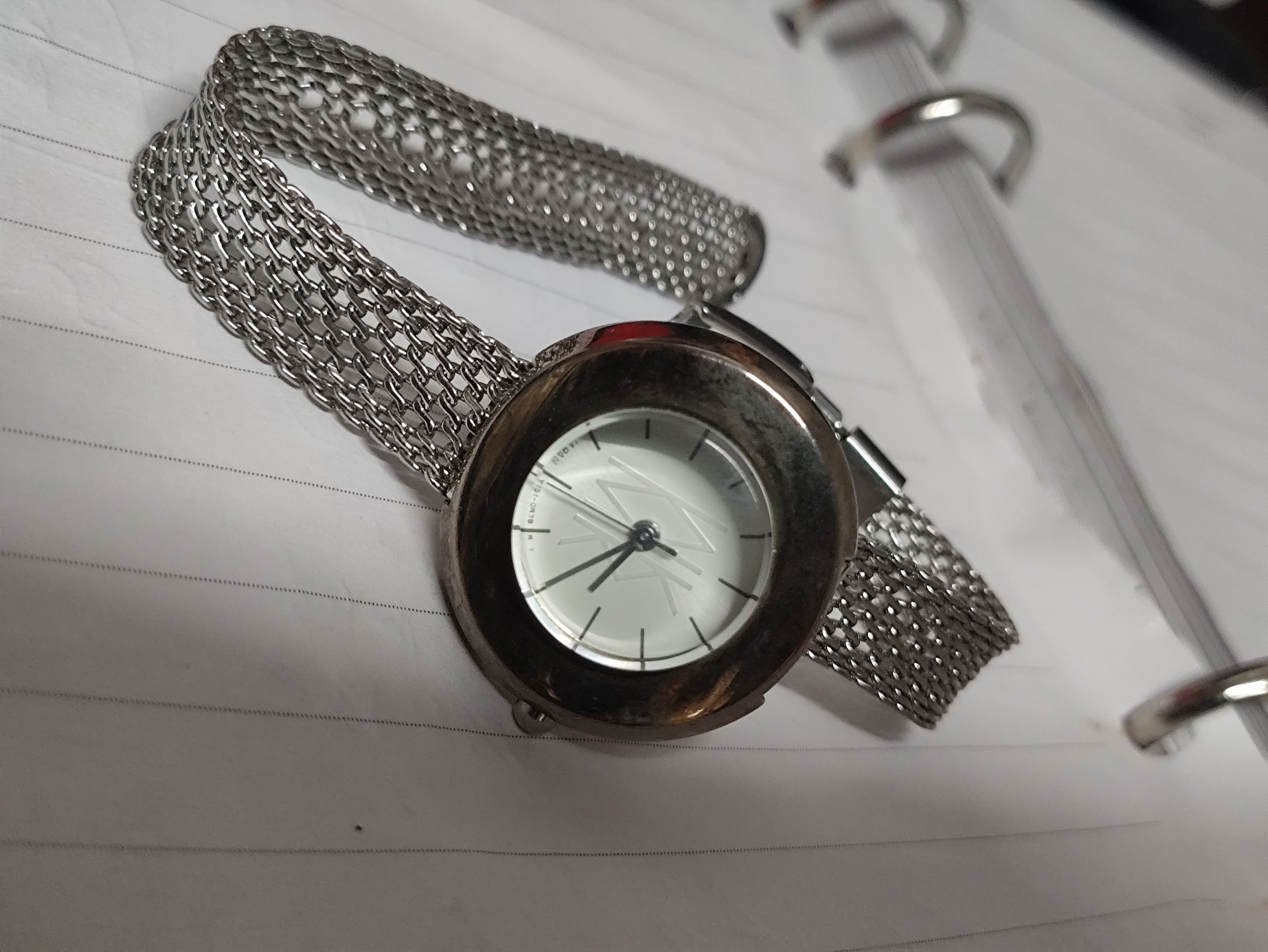 Michel Klein × Vintage MK MICHEL KLEIN LADIES VINTAGE WATCH FULL STEEL Size ONE SIZE - 1 Thumbnail
