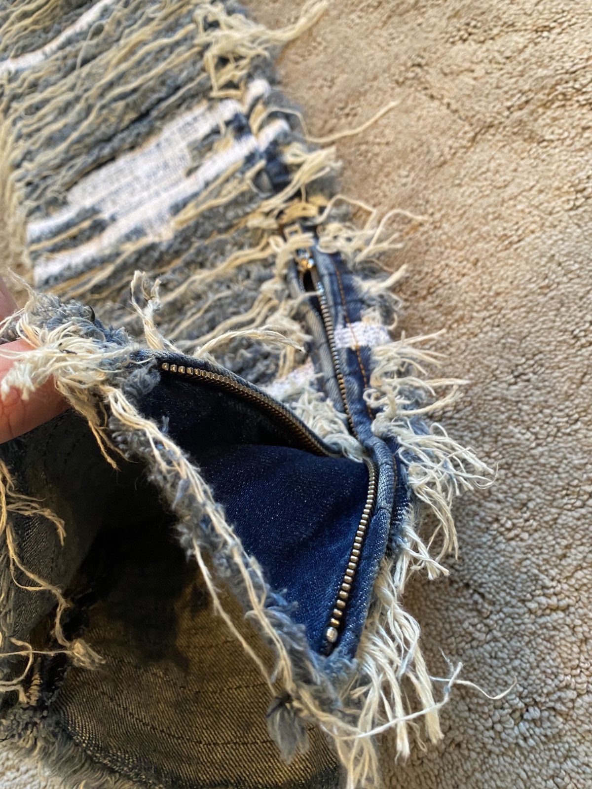 1017 ALYX 9SM 1017 ALYX 9SM Blackmeans Frayed Denim Size US 32 / EU 48 - 8 Thumbnail
