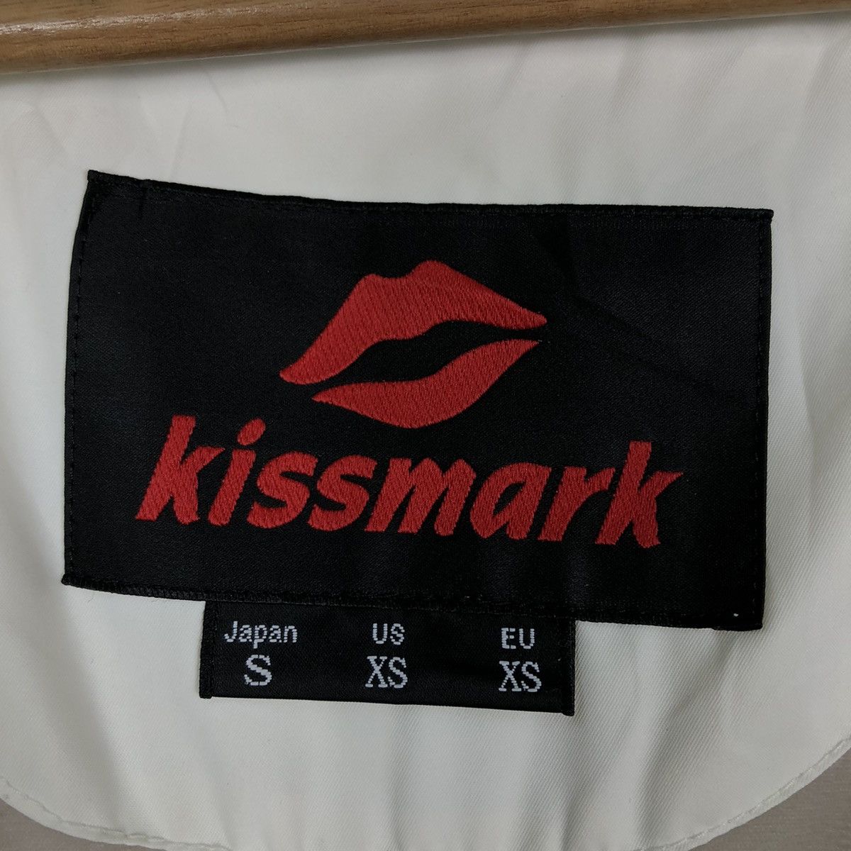 Hysteric Glamour 🔥Vintage Biker Jacket Racer Kissmark Japan Made Big Logo Size US S / EU 44-46 / 1 - 19 Thumbnail