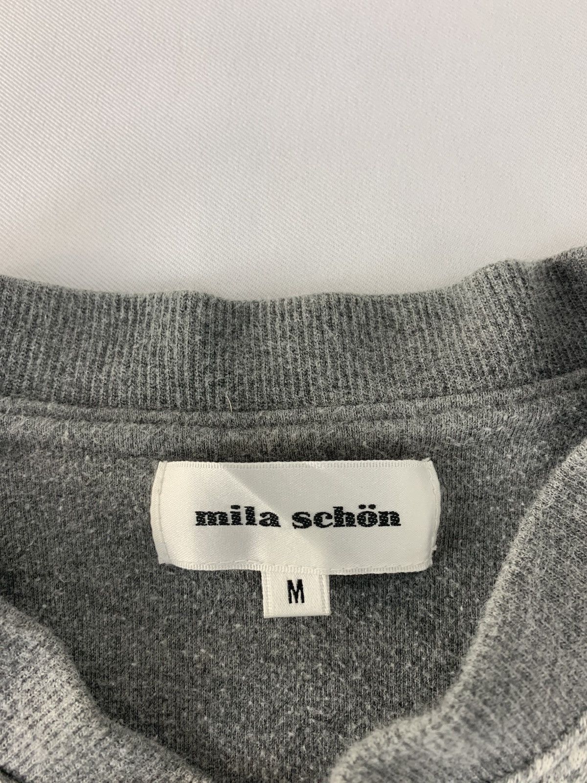 Mila Schon Mila Schon Checked Single Pocket Henley Neck Printed Tee Size US M / EU 48-50 / 2 - 5 Thumbnail