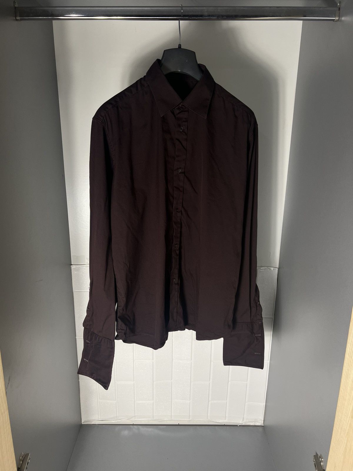Gucci × Vintage VERY RARE GUCCI CLASSIC LONG SLEEVE SHIRT DESIGNER LUXURY Size US M / EU 48-50 / 2 - 2 Thumbnail
